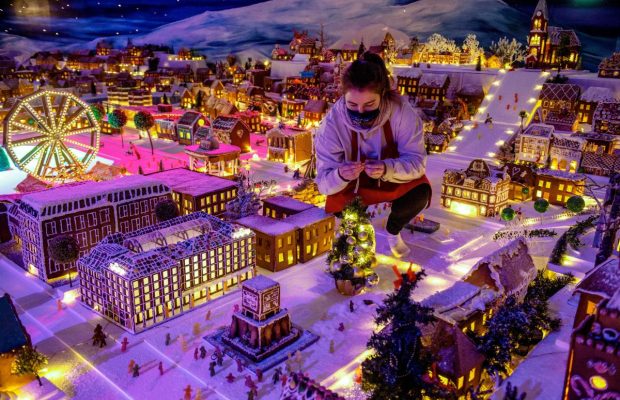У Норвегії відкрили найбільше у світі пряничне містечко (фото, відео)