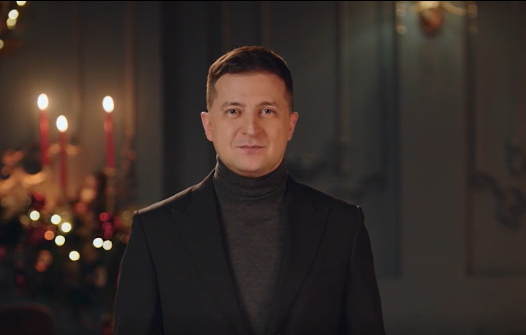 Президент обратился к согражданам по случаю Рождества / скриншот Президент обратился к согражданам по случаю Рождества / скриншот