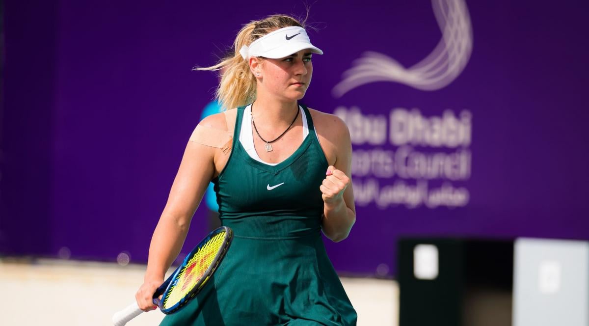 Українська тенісистка Марта Костюк / фото WTA Українська тенісистка Марта Костюк / фото WTA