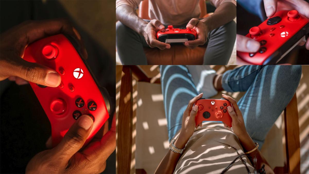 Красный контроллер Xbox Series X / фото news.xbox.com Красный контроллер Xbox Series X / фото news.xbox.com