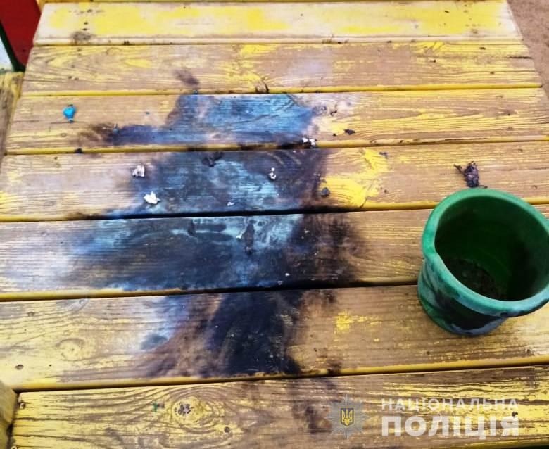 На території дитсадка вибухнула саморобна петарда / фото vn.npu.gov.ua На території дитсадка вибухнула саморобна петарда / фото vn.npu.gov.ua