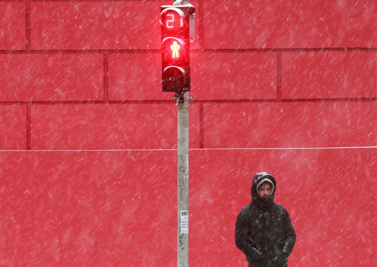 Лютий у Києві буде дуже холодним / фото REUTERS