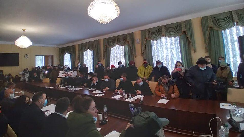 Громадяни в обласній раді / suspilne.media Громадяни в обласній раді / suspilne.media