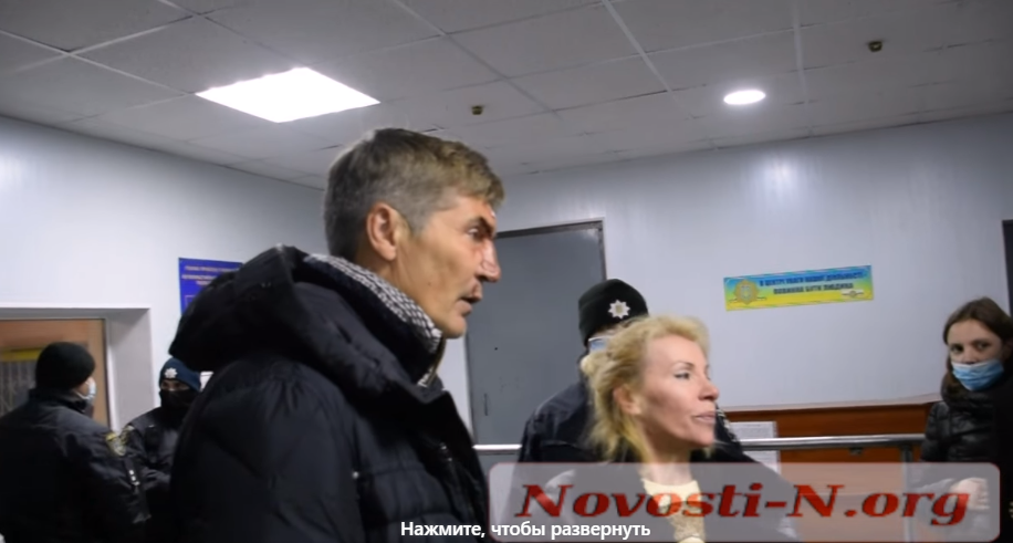 Жолобецкого задержали вместе с женой / скриншот видео