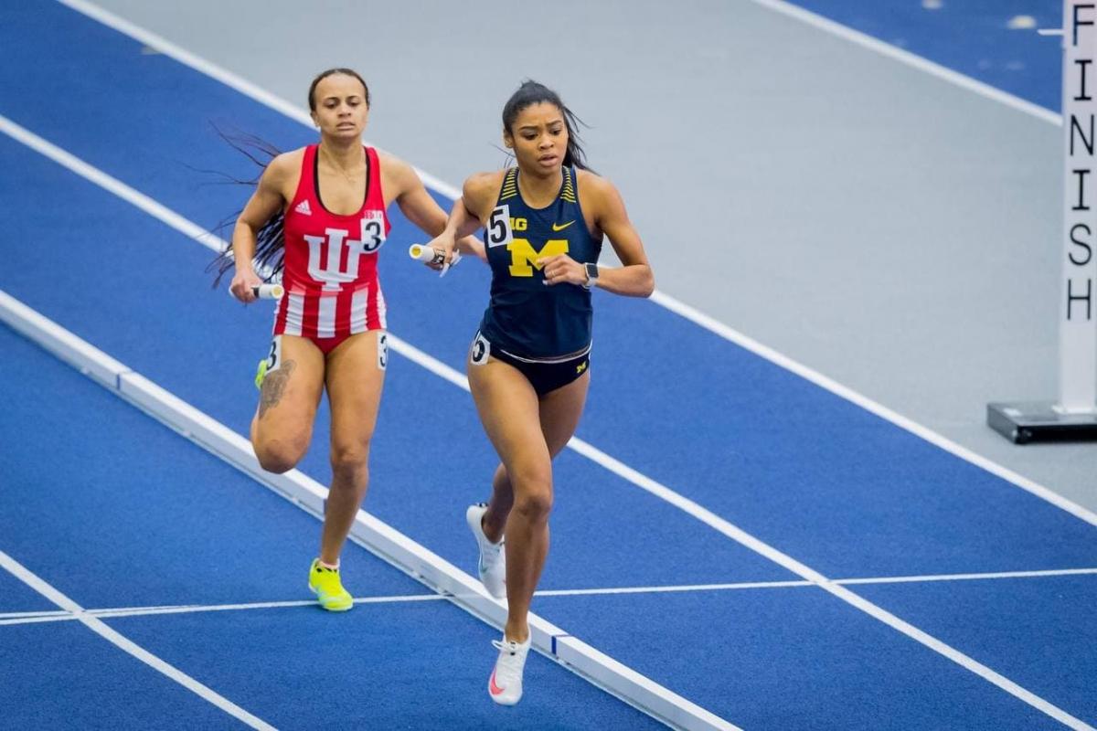 Зія Холман стала героєм для своєї команди / фото Facebook Michigan Athletics Зія Холман стала героєм для своєї команди / фото Facebook Michigan Athletics