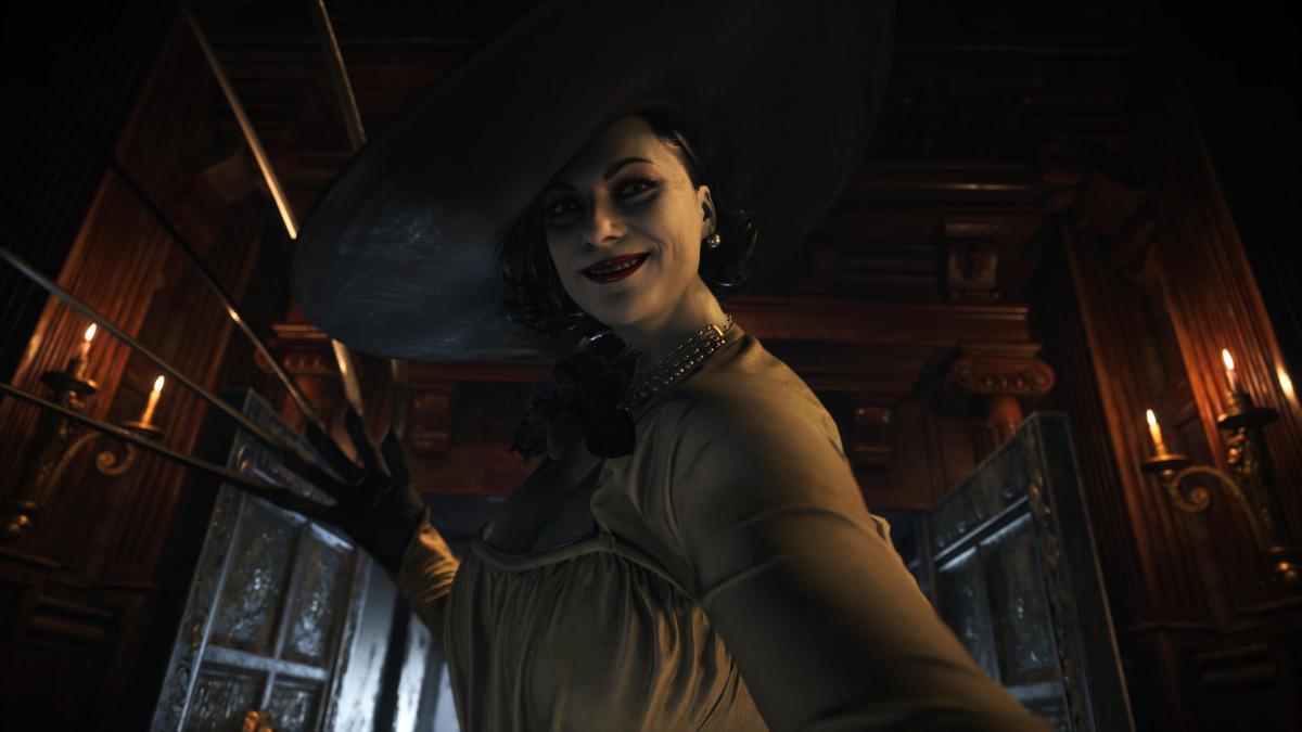 Леди Димитреску - один из персонажей Resident Evil Village / скриншот