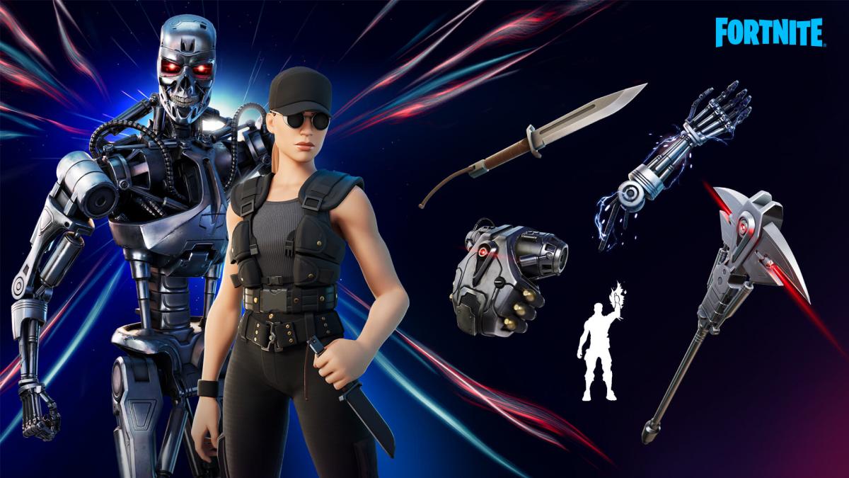 Герої фільму "Термінатор" у Fortnite / фото epicgames.com Герої фільму "Термінатор" у Fortnite / фото epicgames.com