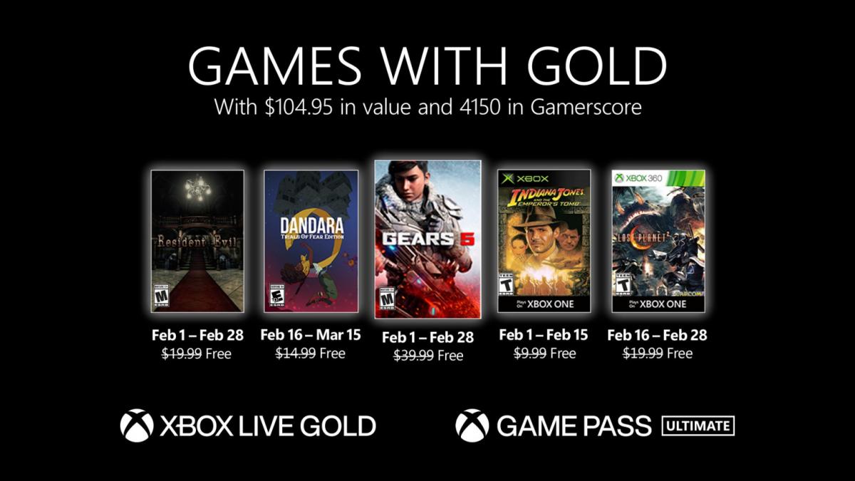 Февральские игры по подписке Live Gold / фото news.xbox.com Февральские игры по подписке Live Gold / фото news.xbox.com