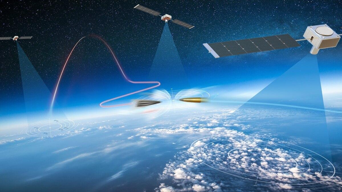 Проект HBTSS передбачає створення угруповання з кількох десятків супутників / фото Northrop Grumman Проект HBTSS передбачає створення угруповання з кількох десятків супутників / фото Northrop Grumman
