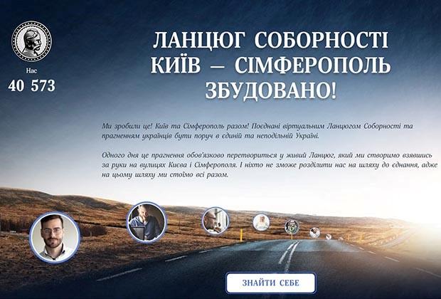 'Ланцюг Соборності' 2021 – нова сторінка в історії України 'Ланцюг Соборності' 2021 – нова сторінка в історії України