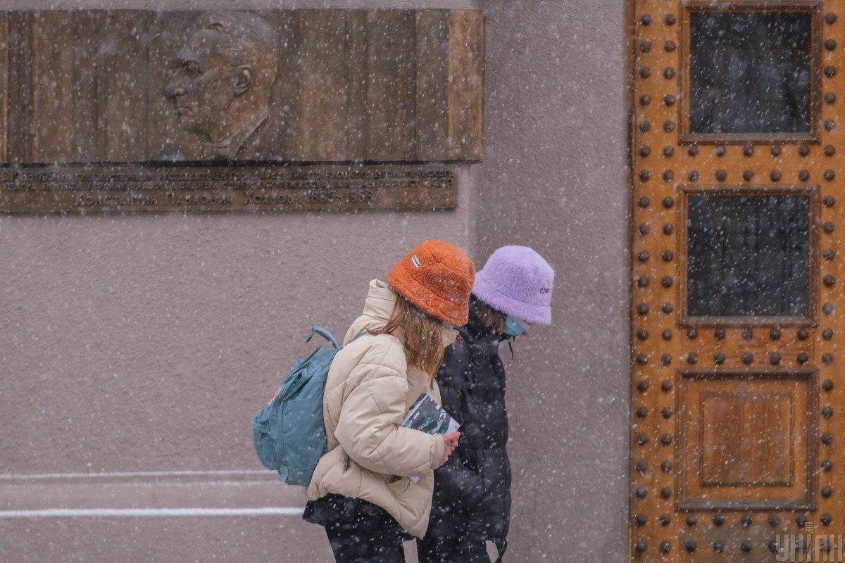 В Киеве продолжатся снегопады / Фото УНИАН В Киеве продолжатся снегопады / Фото УНИАН
