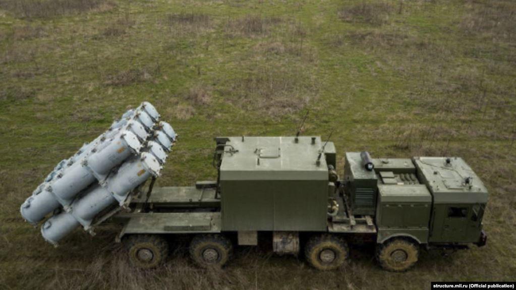 Occupied Crimea - Russia deploys Bastion coastal defense missile system ...