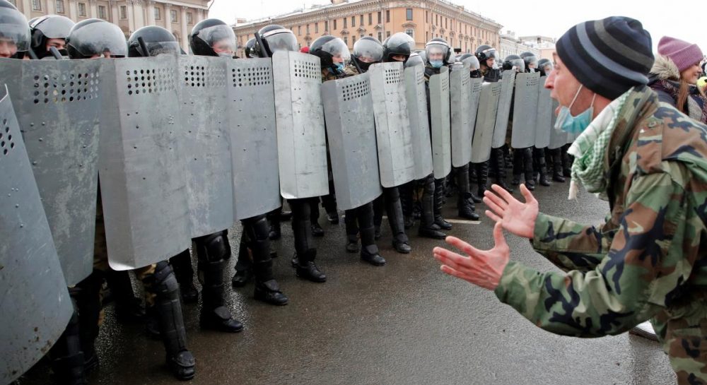 Митинги в России 31 января - онлайн-трансляция — Новости ...