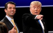 Сын Трампа отреагировал на ситуацию с заблокированными аккаунтами отца