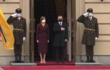 Зеленский начал встречу в Киеве с новым президентом Молдовы (фото)