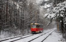 Наслідки нового масованого удару з боку РФ: у Києві трамваї не їздитимуть на 7 маршрутах