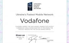 Самый быстрый мобильный интернет Украины-в Vodafone