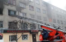 У Павлограді внаслідок пожежі в гуртожитку постраждали троє осіб (фото)