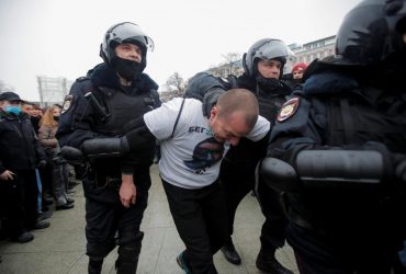 У Москві злякалися мітингу проти мобілізації - за тривогою викликають поліцейських з кийками