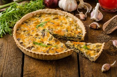 Пирог с грибами и сыром - пошаговый рецепт с фото