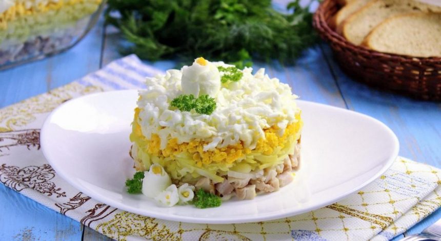 Смачний та ніжний салат "Наречена": як приготувати яскраву страву