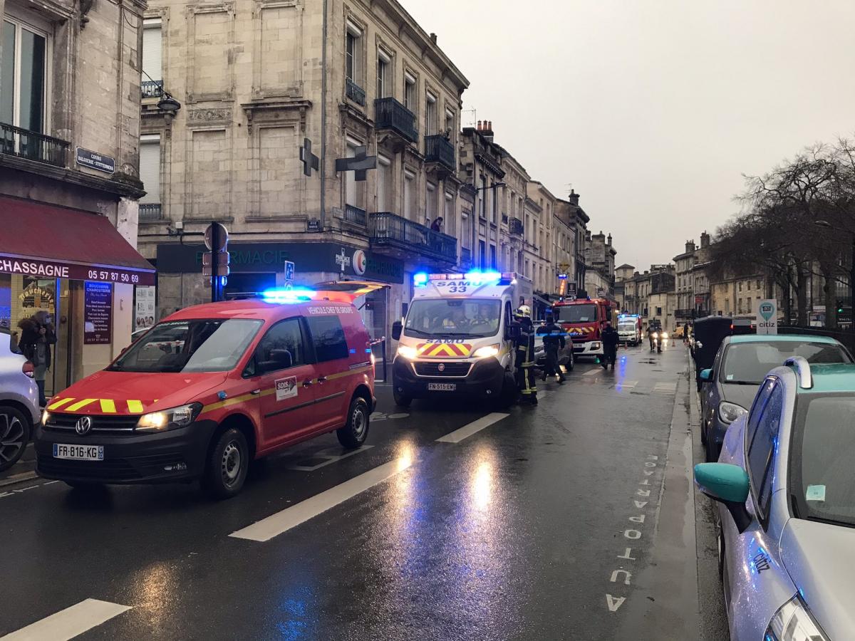 В центре французского Бордо прогремел мощный взрыв / фото twitter.com/SO_Bordeaux