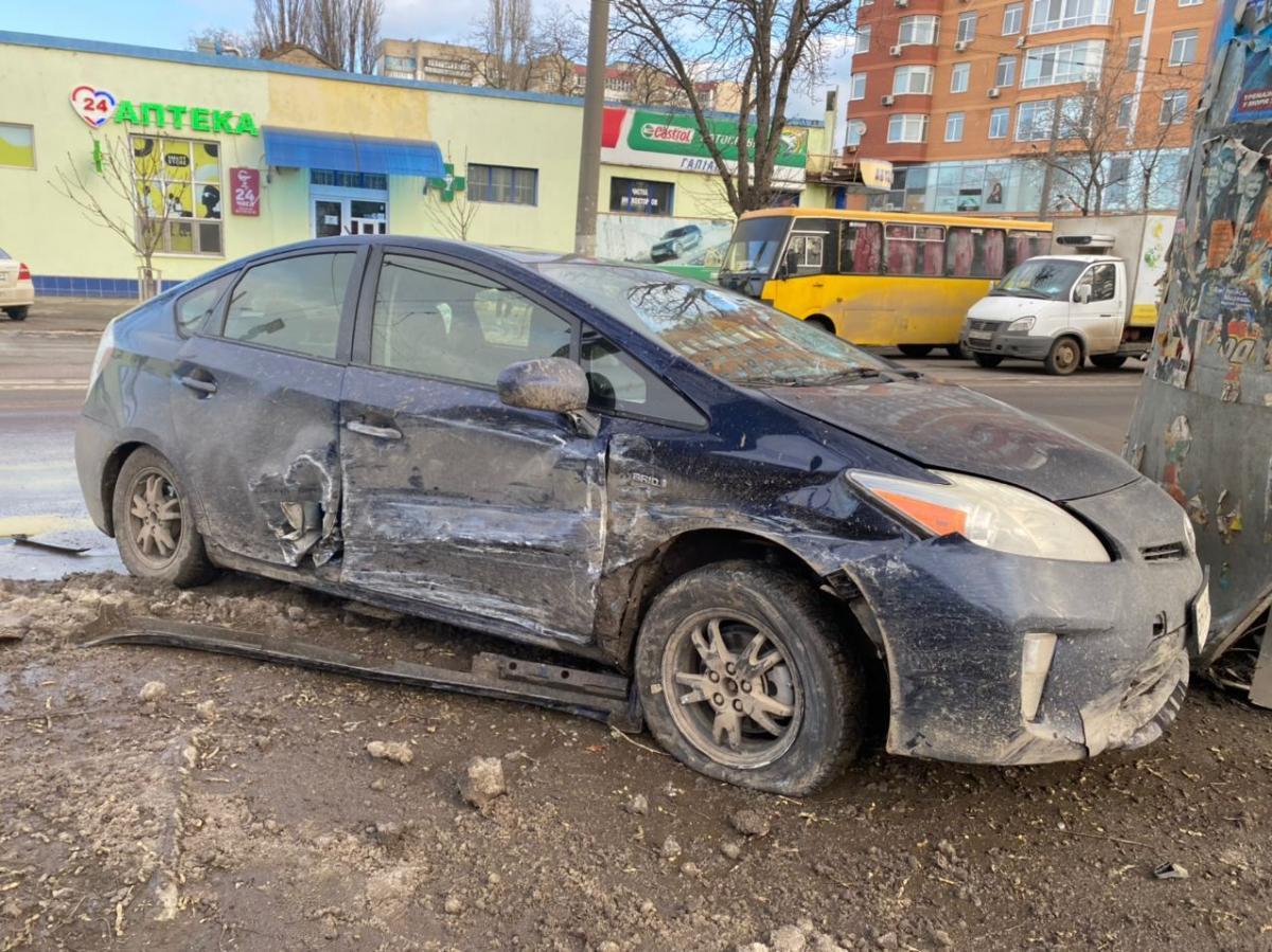 Аварія в Одесі / фото поліції Аварія в Одесі / фото поліції