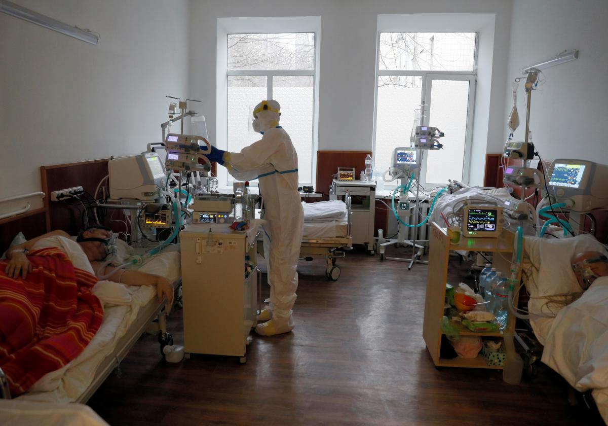 Ситуация с коронавирусом в Украине / REUTERS