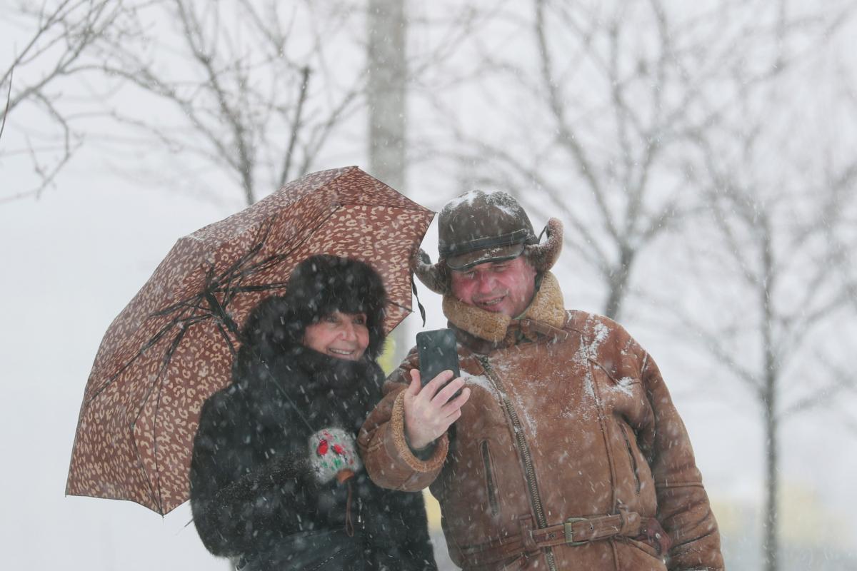 7 декабря в Киеве ожидается снегопад / фото REUTERS