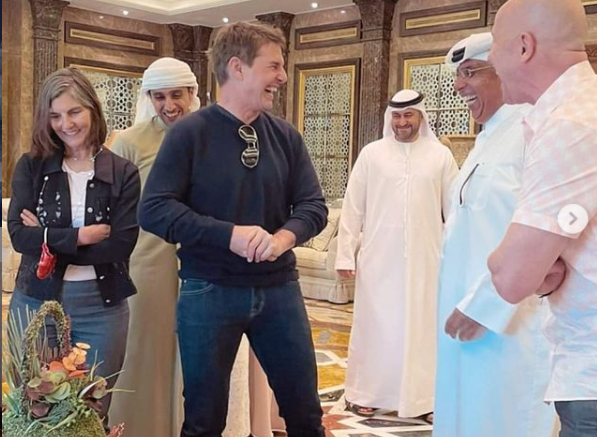 Том Круз прибыл в Абу-Даби для съемок фильма Миссия невыполнима-7