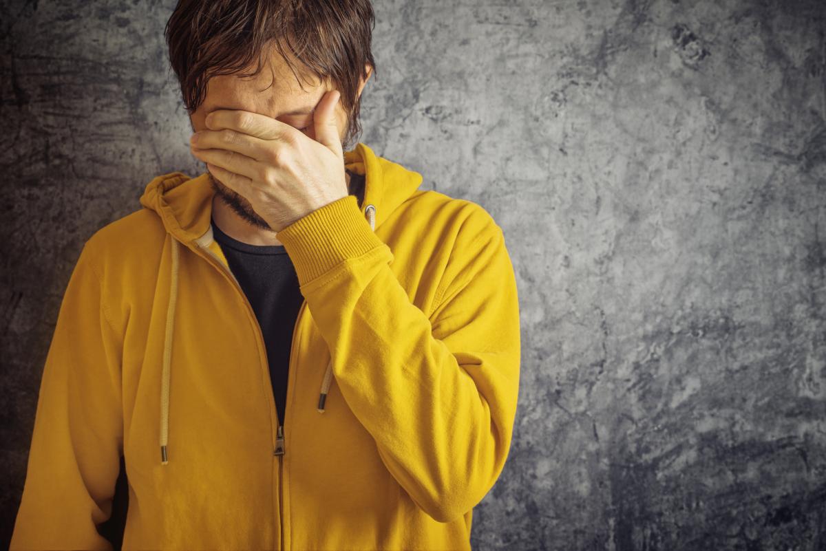 Чоловік був засмучений, дізнавшись результат ДНК тесту / фото ua.depositphotos.com