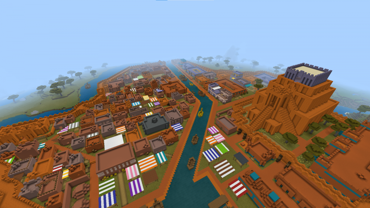 Энтузиаст сам построил целый город/ фото reddit.com/r/Minecraft Энтузиаст сам построил целый город/ фото reddit.com/r/Minecraft