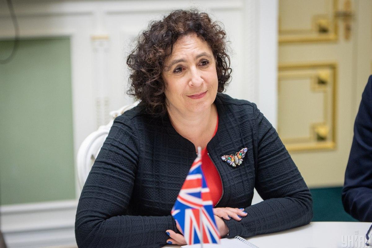 Посол Великої Британії в Україні Мелінда Сіммонс / фото УНІАН