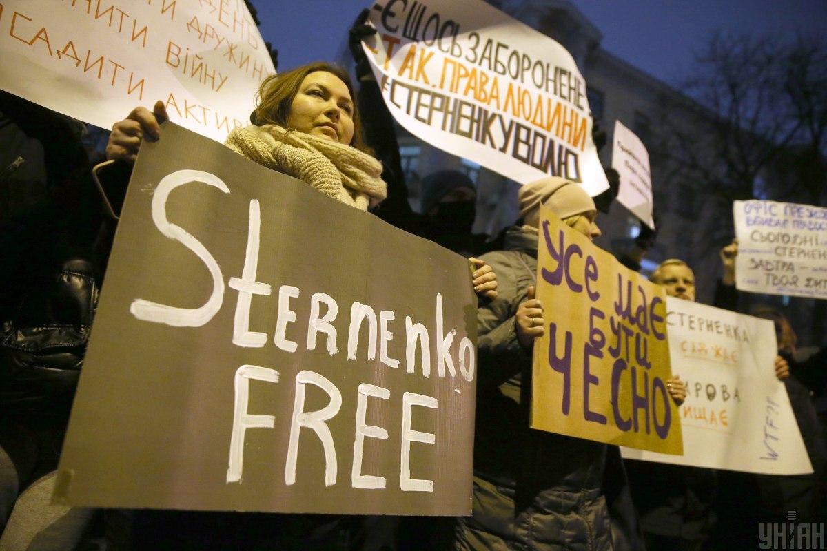 Sternenko was sentenced to 7 years and 3 months in prison / Photo from UNIAN Sternenko was sentenced to 7 years and 3 months in prison / Photo from UNIAN
