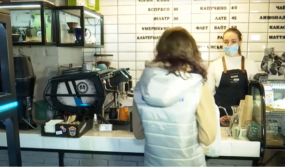 Одна з кав'ярень Дніпра / скріншот з відео