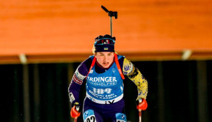 Екатерина Бех в этом сезоне выиграла бронзу на Кубке IBU / фото biathlon.com.ua