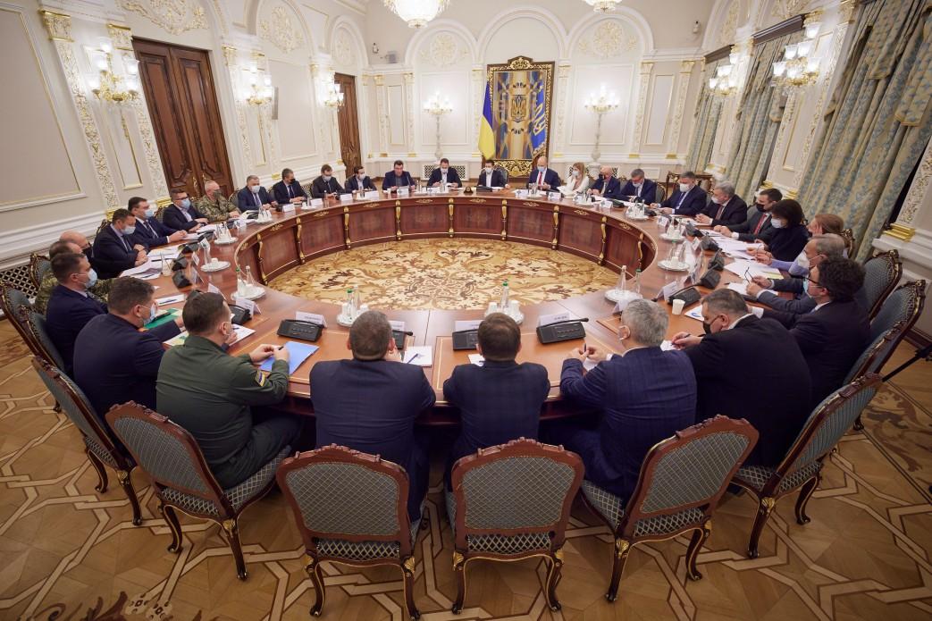 СНБО провел очередное заседание / Фото офис президента