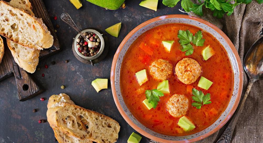 Томатный суп-пюре — классический рецепт с фото пошагово