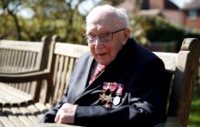 В Британии от коронавируса умер 100-летний ветеран, собравший рекордную сумму денег для врачей