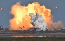 SpaceX осуществила запуск корабля для межпланетных путешествий: он разбился при посадке (видео)