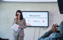 "Мне кажется": Ефросинина объявила о запуске кампании по противодействию домашнему насилию (фото, видео)
