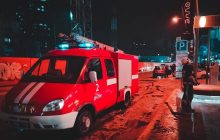 В Днепре горел ТЦ: посетителей эвакуировали (фото, видео)