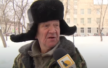 Бездомний 70-річний двірник у відповідь на питання про кохання процитував The Beatles та заговорив французькою (відео)