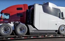 Маск раскрыл технические характеристики электрического тягача Tesla