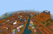 Зикурат і лавки торговців: в Minecraft побудували місто стародавньої Месопотамії (відео)