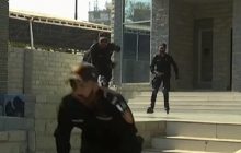 Патрульные в Пакистане "пересаживаются" на ролики (видео)