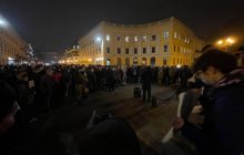В Одессе более двухсот человек вышли на митинг в поддержку активиста Стерненко