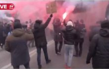 Акция в поддержку Стерненко: митингующие пошли пикетировать Офис генпрокурора
