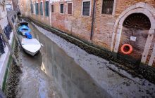 У Венеції пересохли знамениті канали: що відбувається (фоторепортаж, відео)