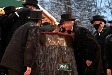 The world's main groundhog in Pennsylvania